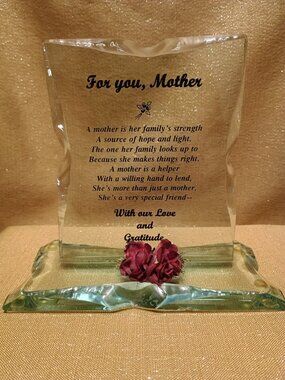 Vintage Mother's Day Plague.